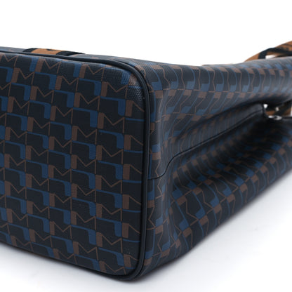 Moynat Canvas 1920 M Monogram Tote Black Brown 11 of 11