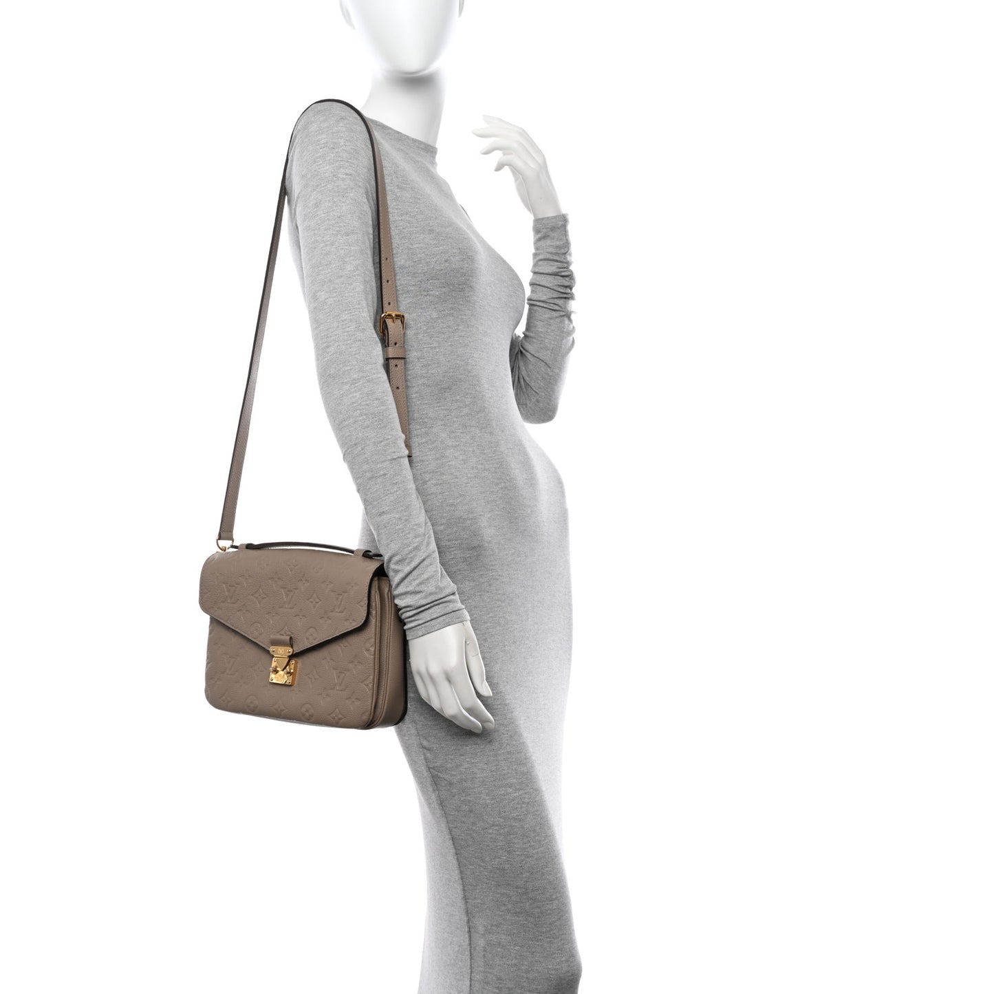 Empreinte Pochette Metis Tourterelle
