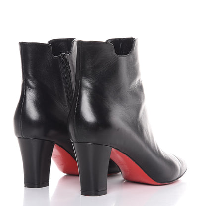 Christian Louboutin Calfskin 70 Ankle Boots 39.5 Black 4 of 9