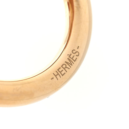 Hermes Permabrass Envelope Twilly Ring 3 of 4