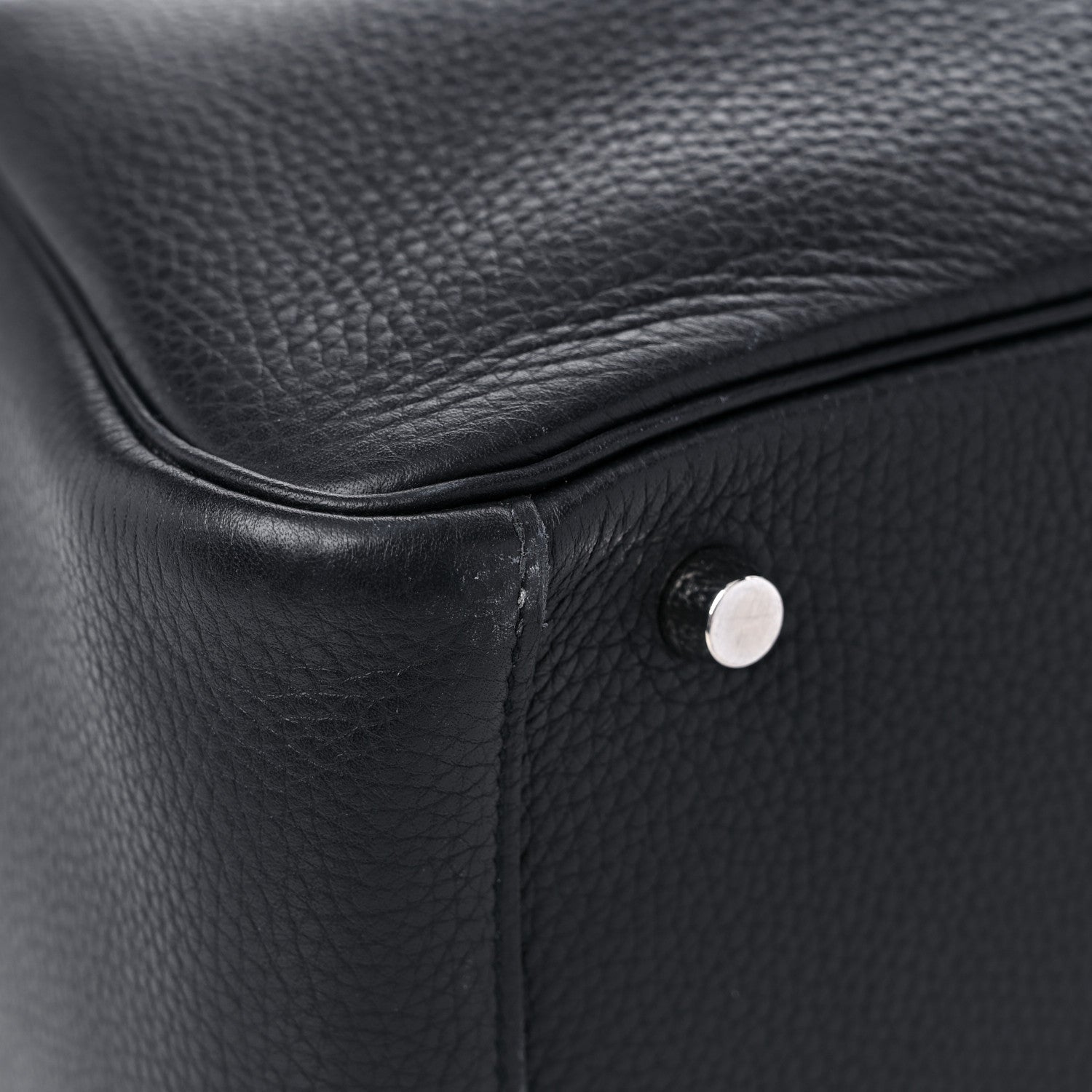 Hermes Taurillon Clemence Lindy 30 Bleu Indigo 8 of 13