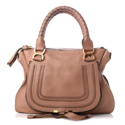 Chloe Calfskin Medium Marcie Satchel Nude 1 of 10