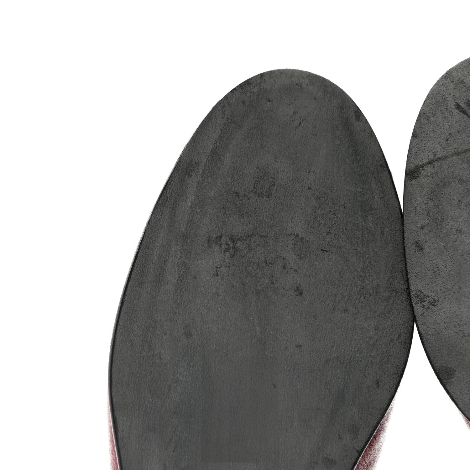 Chanel Lambskin CC Cap Toe Ballerina Flats 36 Red Black 10 of 12