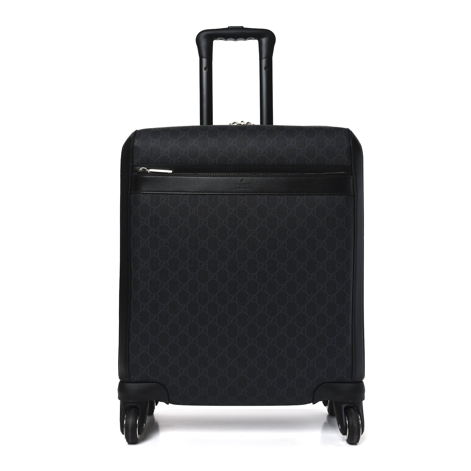 Gucci GG Supreme Monogram Calfskin Cabin Trolley Black 1 of 9