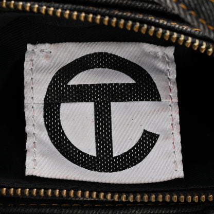 Telfar Denim Small Shopping Bag Black 6 of 10