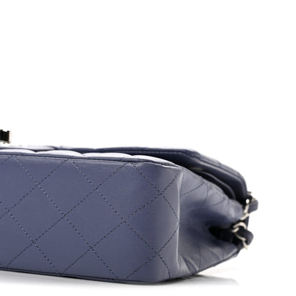 Chanel Lambskin Quilted Medium Double Flap Light Purple 10 of 13
