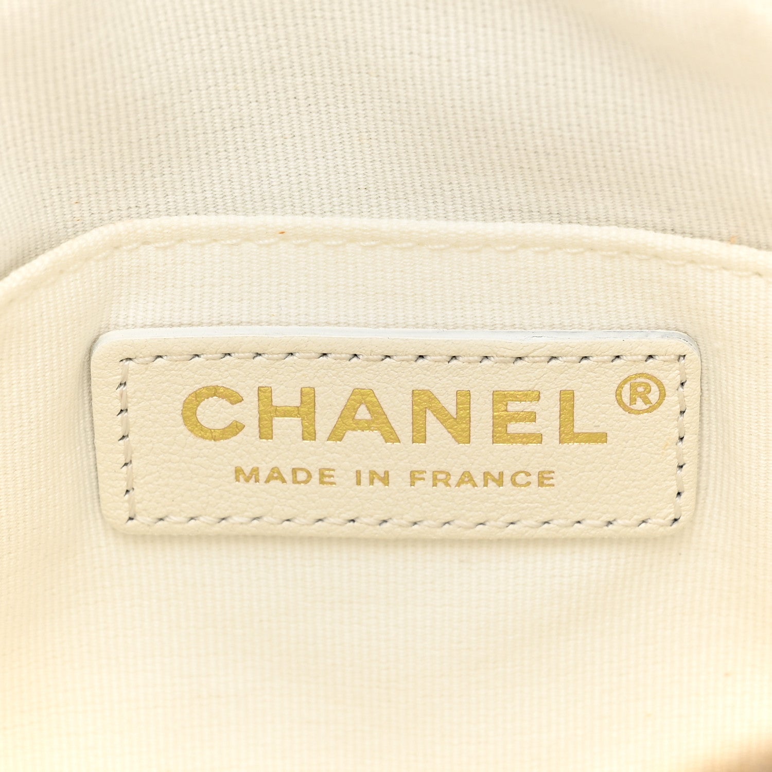Chanel Calfskin Quilted Small Camera Case White 6 of 11