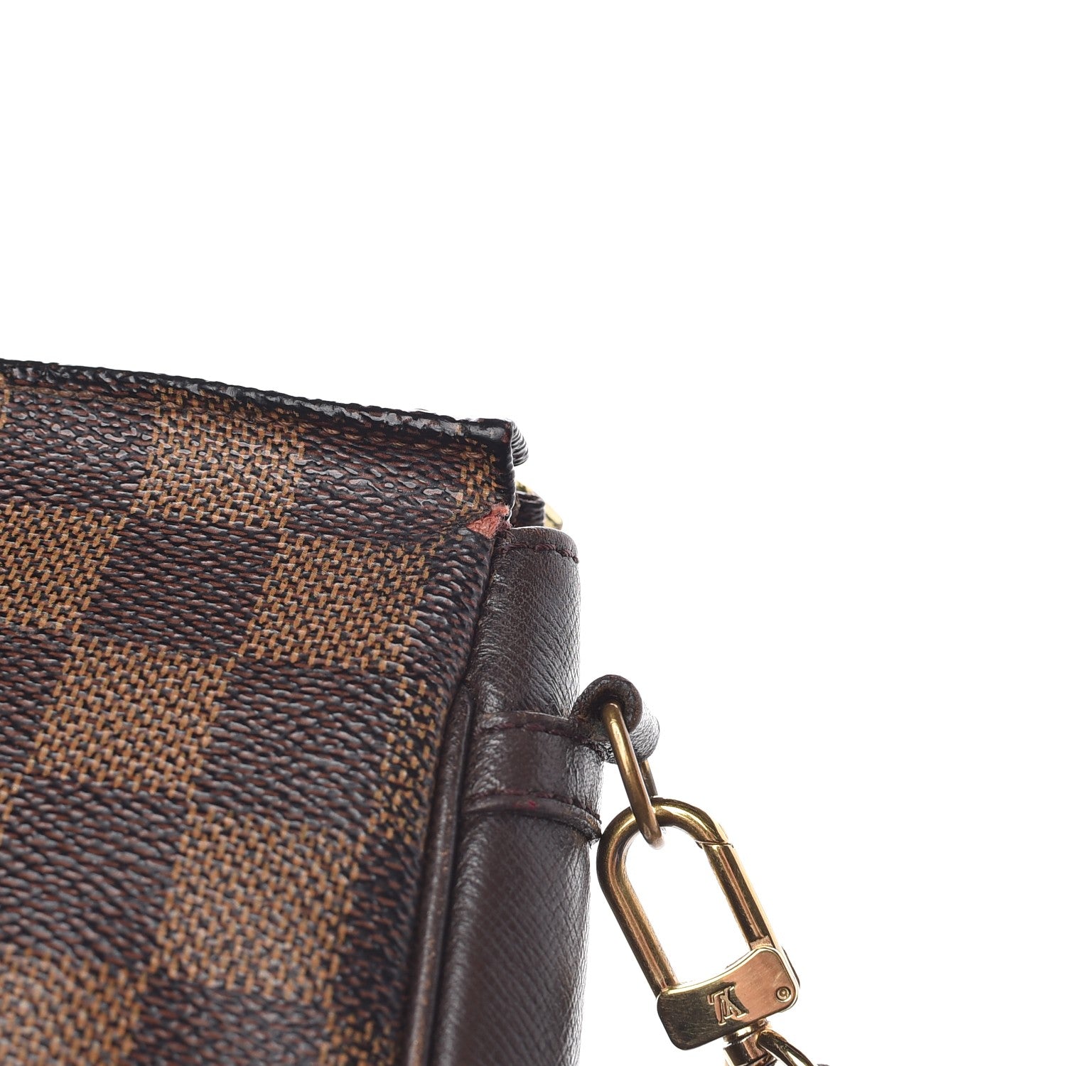 Louis Vuitton Damier Ebene Trousse Make Up Bag Pochette 17 of 18