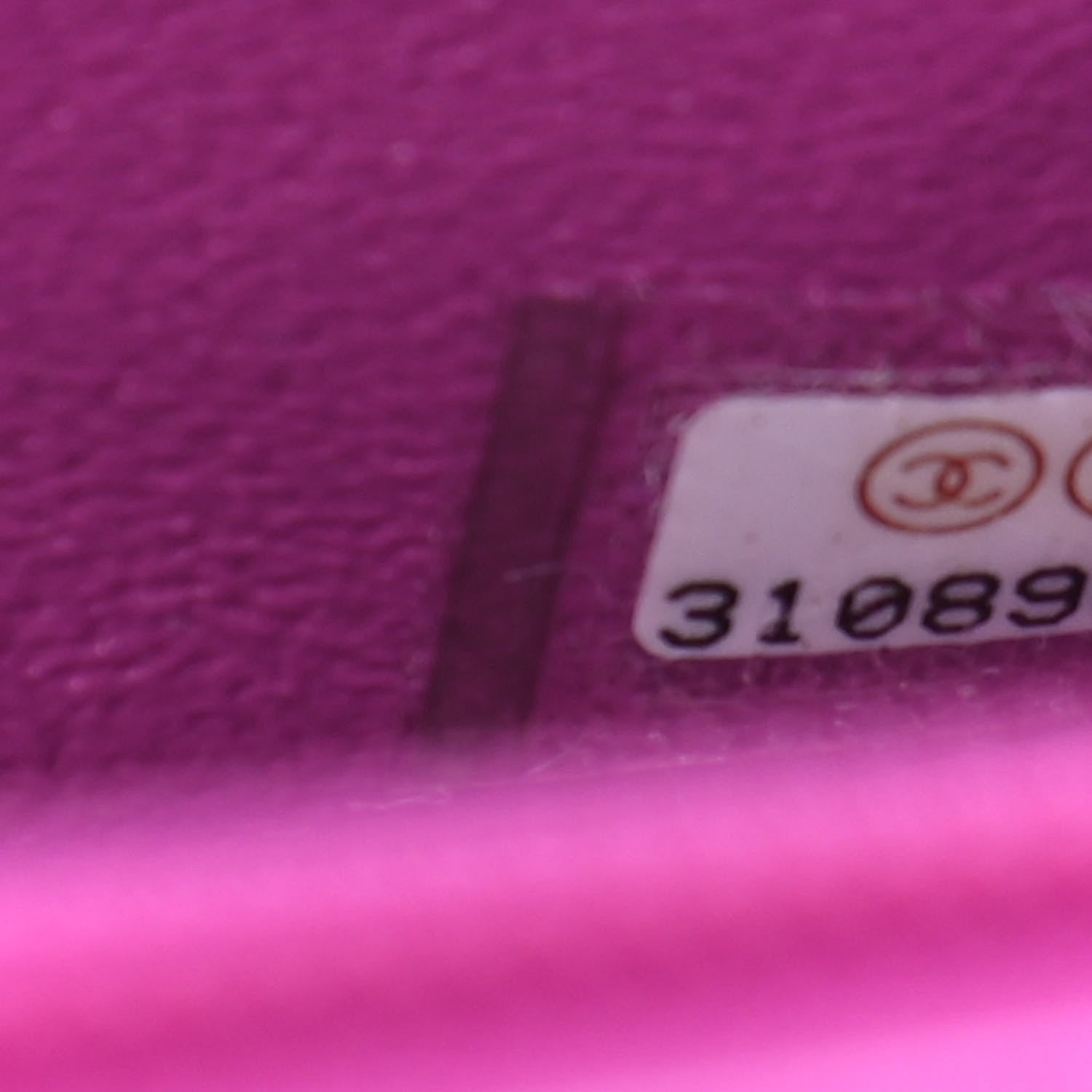 Chanel Lambskin Quilted Mini Rectangular Flap Blue Purple 7 of 9