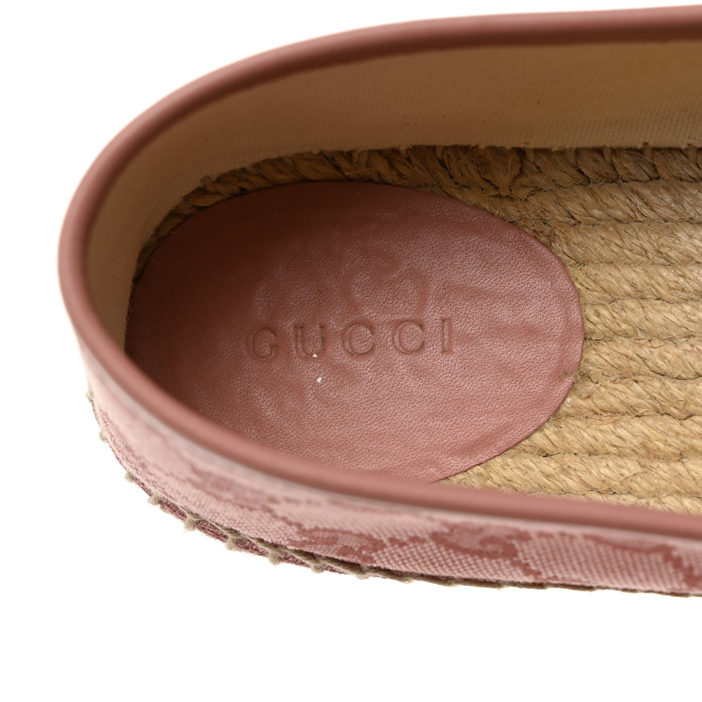 Monogram Espadrilles 37 Soft Pink