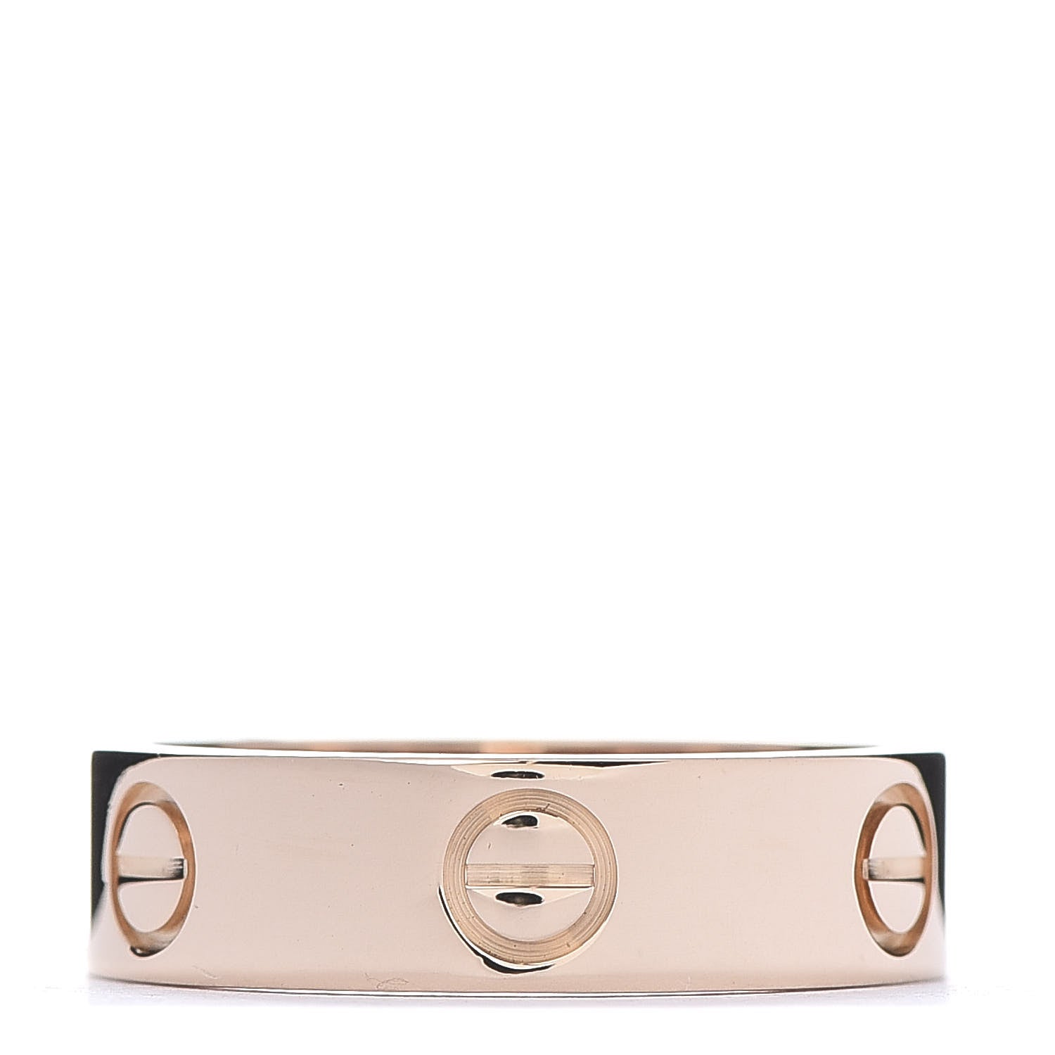 Cartier 18K Pink Gold 5.5mm LOVE Ring 55 7.25 1 of 5