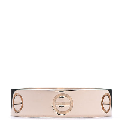 Cartier 18K Pink Gold 5.5mm LOVE Ring 55 7.25 1 of 5