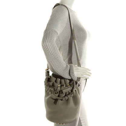 Alexander Wang Pebbled Lambskin Diego Bucket Bag Oyster 2 of 6