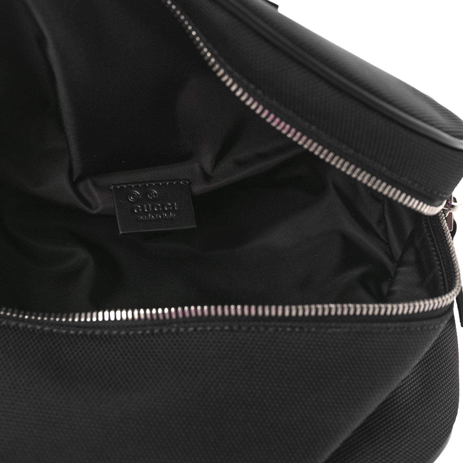 Gucci Techno Canvas Web Large Belt Bag Black 5 of 9