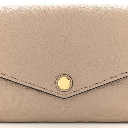 Louis Vuitton Empreinte Sarah Wallet NM Tourterelle 8 of 10