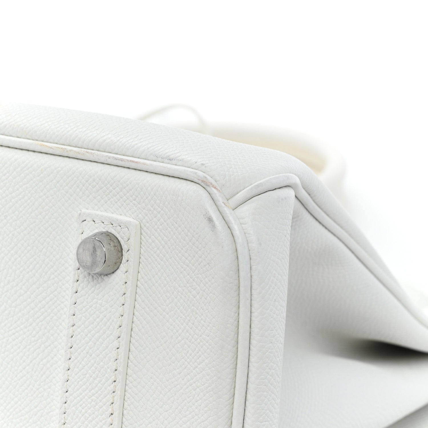 Hermes Epsom Birkin 35 White 17 of 19