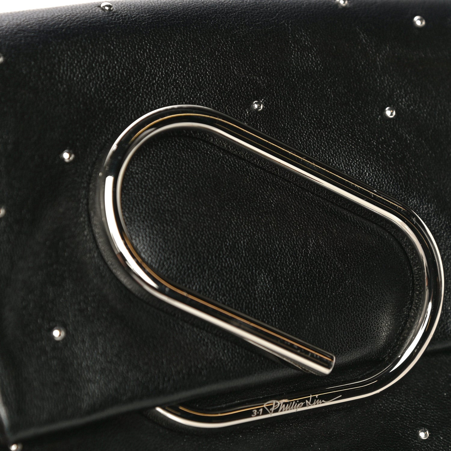 3.1 Phillip Lim Calfskin Alix Soft Flap Clutch Black 12 of 15