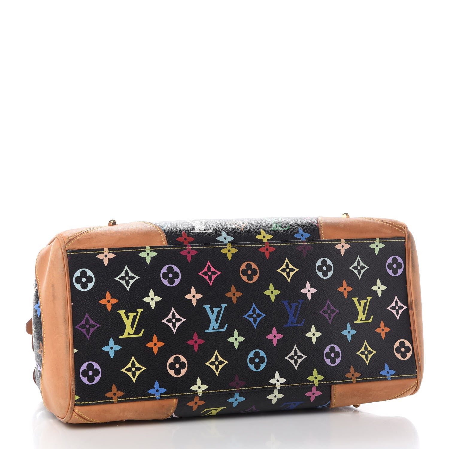 Louis Vuitton Monogram Multicolor Claudia Black 4 of 13