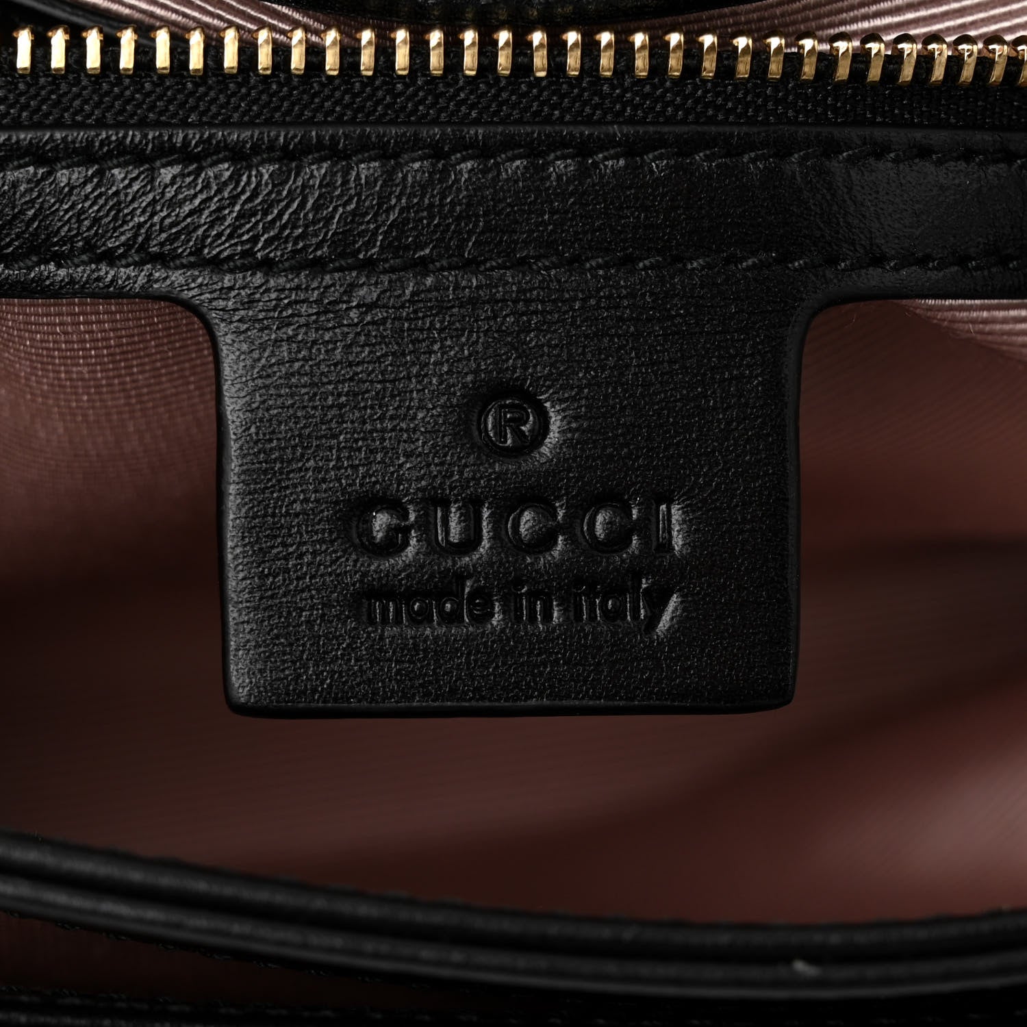 Gucci Suede Medium Arli Flap Shoulder Bag Blue Ink Black 6 of 11