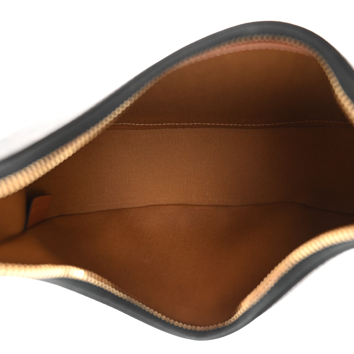 Celine Triomphe Canvas Calfskin Ava Shoulder Bag Tan 4 of 10