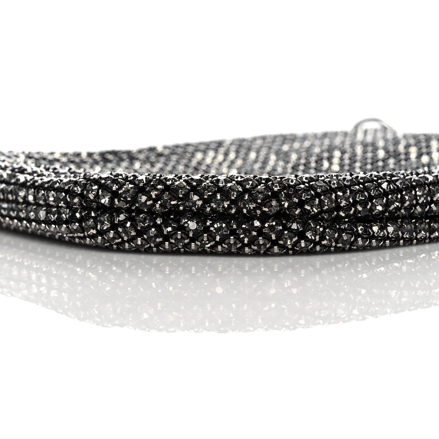 Alexander Wang Mesh Crystal Wanglock Fortune Cookie Bag Black 10 of 11