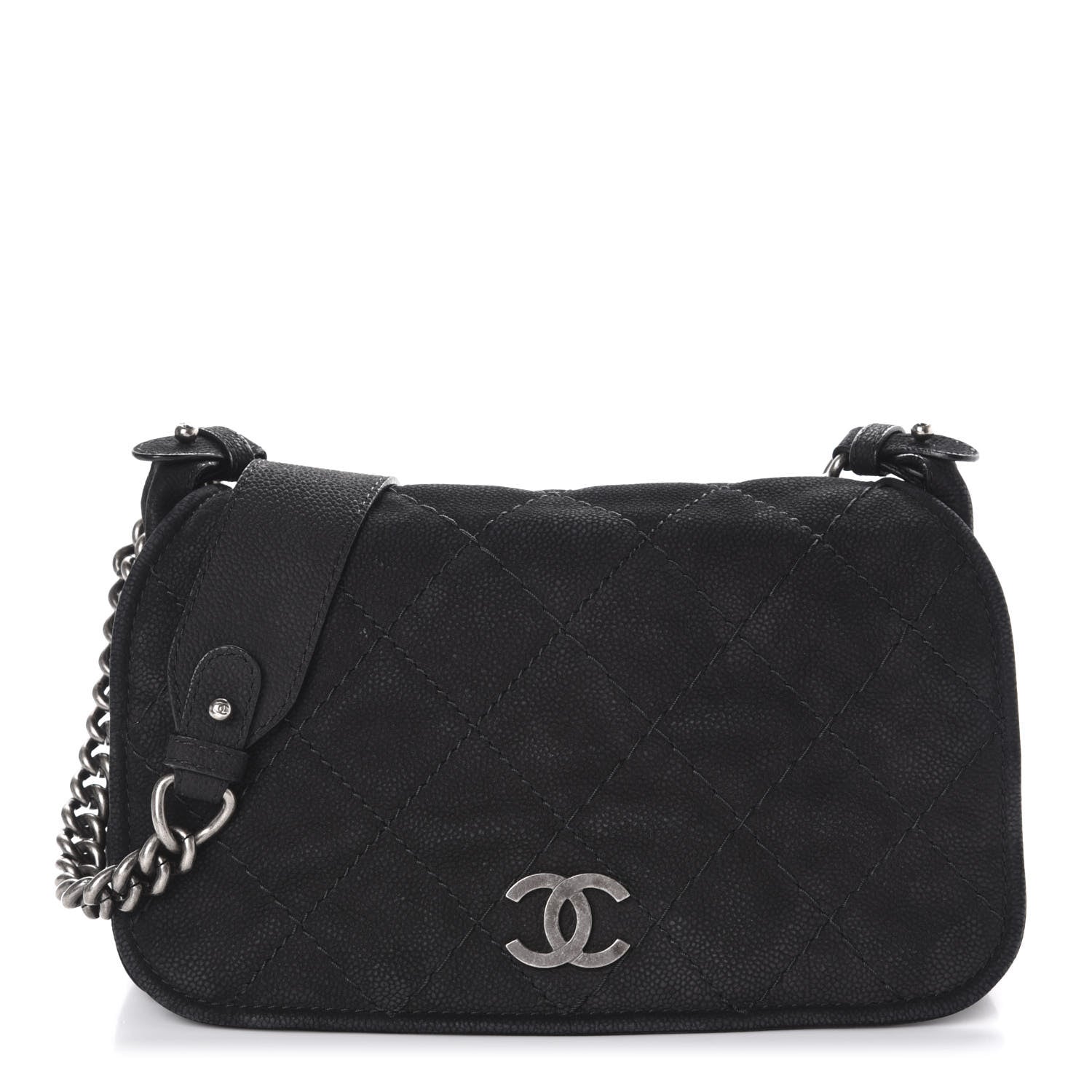 Chanel Iridescent Caviar Large Flap Black 1 of 10