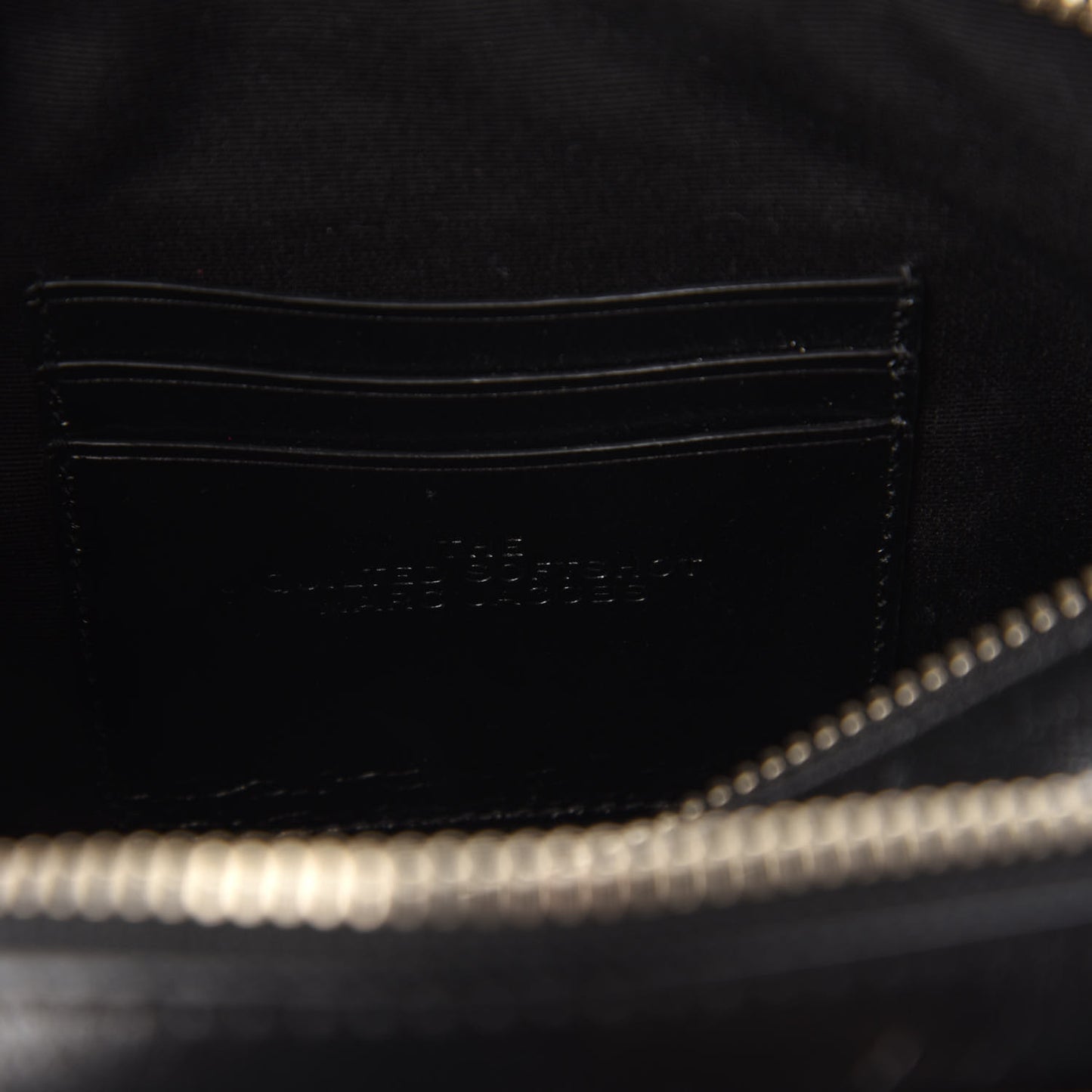 Natural Grain Calfskin Quilted The Softshot 21 Bag Black