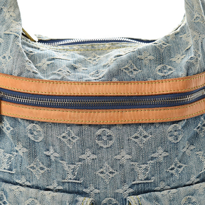 Louis Vuitton Denim Baggy GM Blue 9 of 14