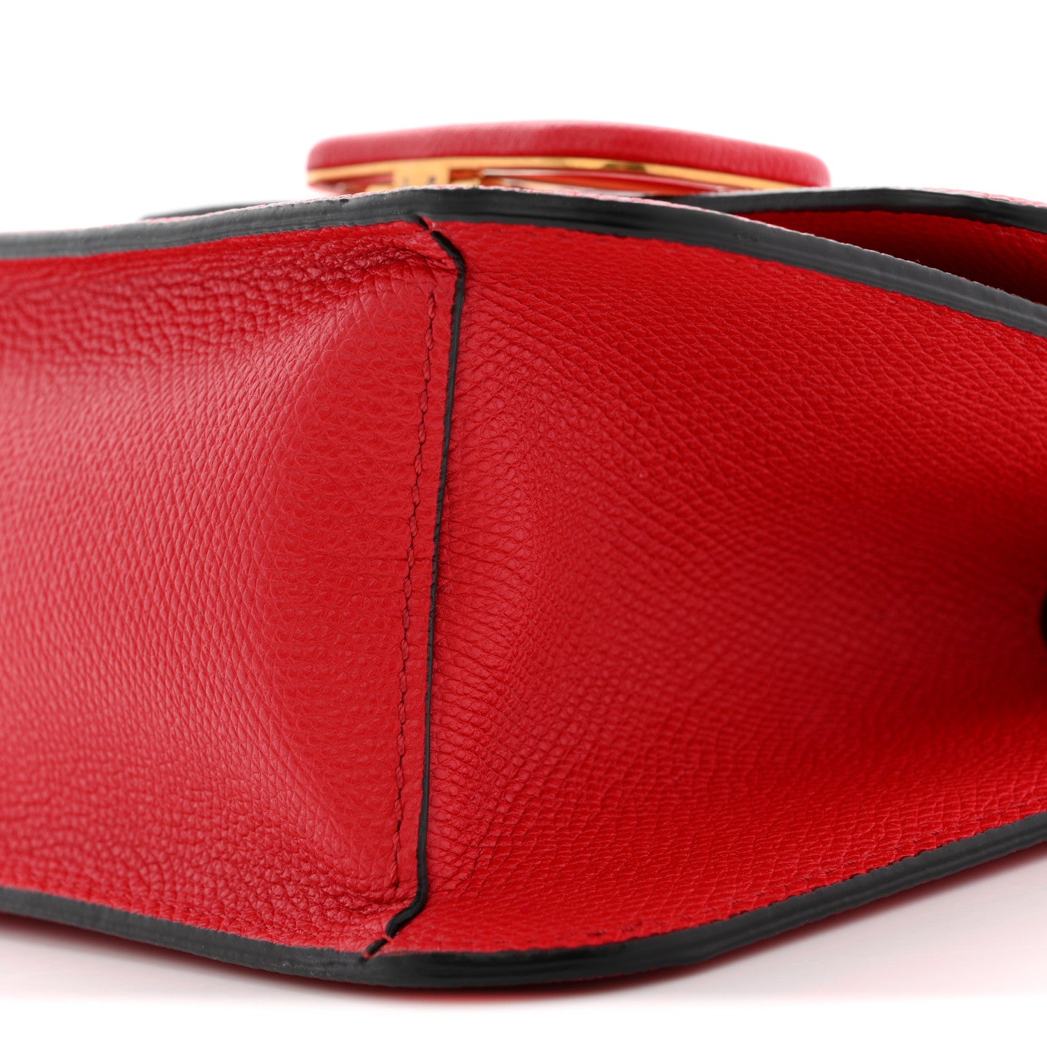 Valentino Garavani Grainy Calfskin Small VSling Shoulder Bag Red 9 of 10