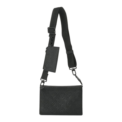 Louis Vuitton Calfskin Monogram Shadow Gaston Wearable Wallet 1 of 10