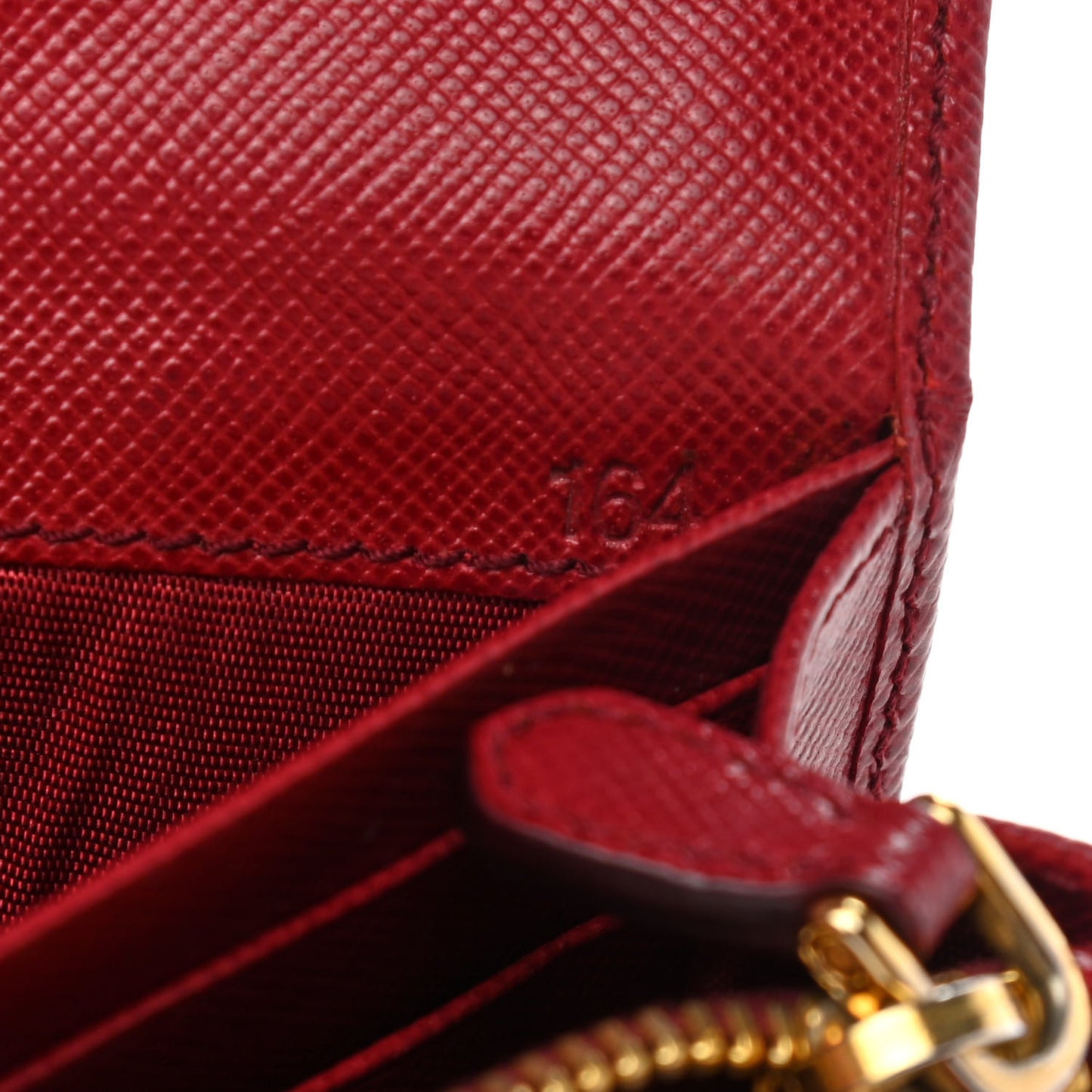 Saffiano Metal Continental Flap Wallet Fuoco