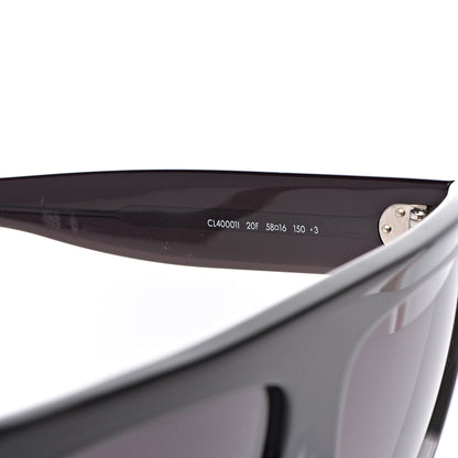 Celine Acetate Aviator Sunglasses CL 40001 Black 6 of 8