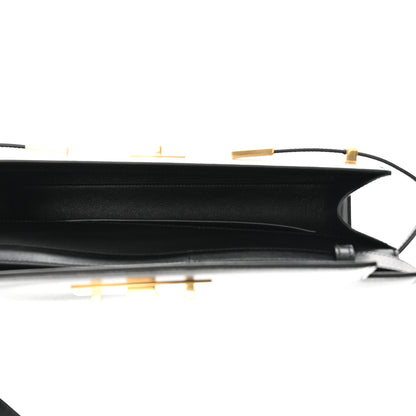 Saint Laurent Smooth Calfskin Manhattan Shoulder Bag Black 5 of 11