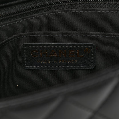 Chanel Calfskin Quilted Bolero De Chanel Flap Bag Black 6 of 10