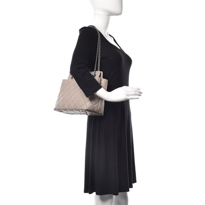 Chanel Aged Calfskin Quilted Reissue 2.55 Tote Light Grey 2 of 16