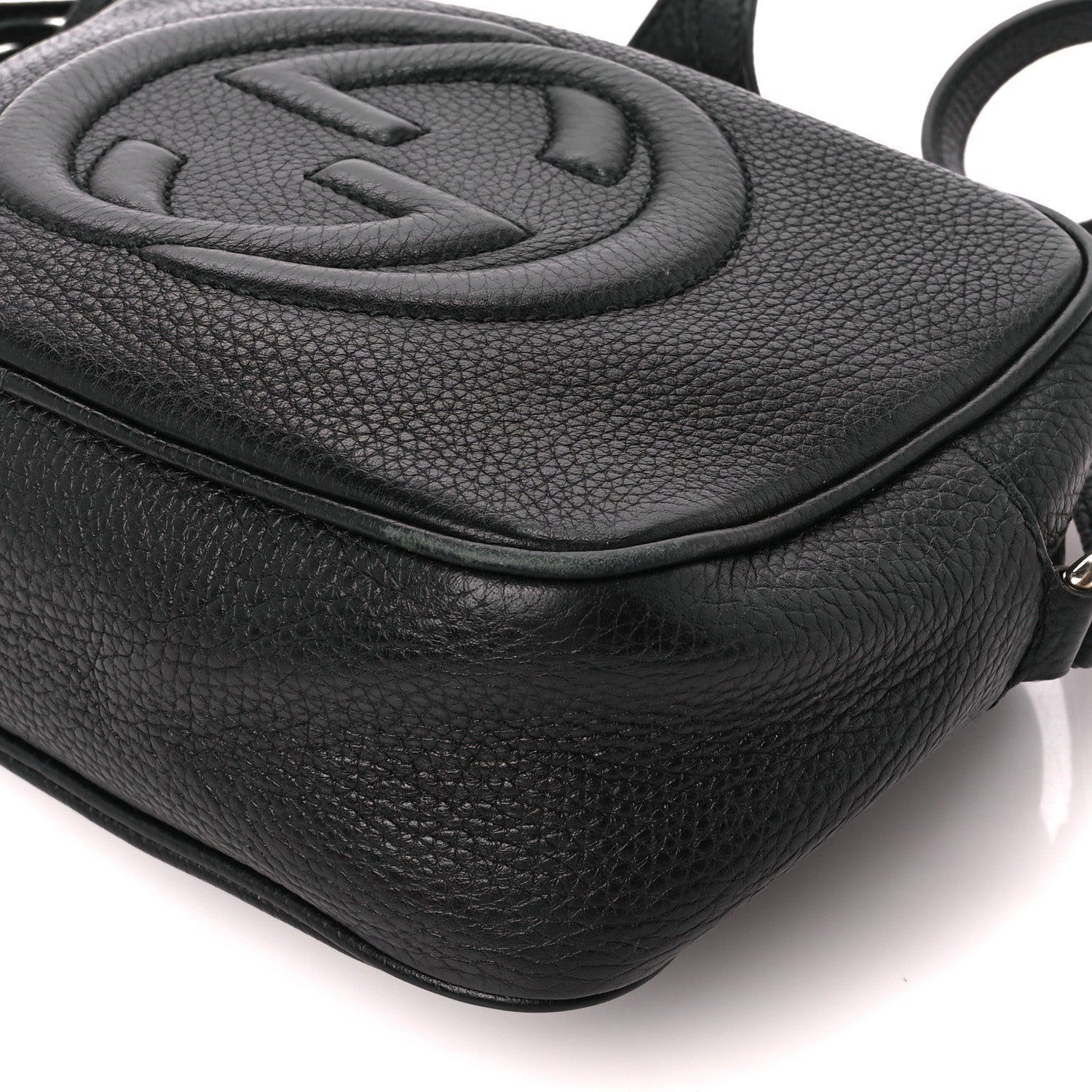Gucci Pebbled Calfskin Small Soho Disco Bag Black 11 of 11