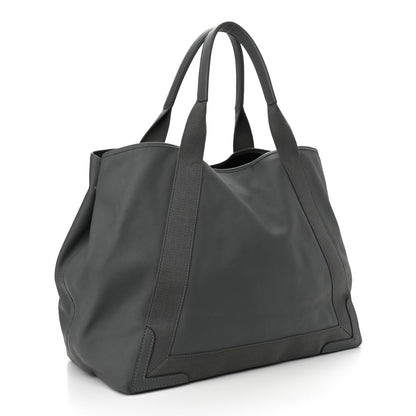 Balenciaga Calfskin Cabas M Shoulder Bag Gris Fossile 4 of 12