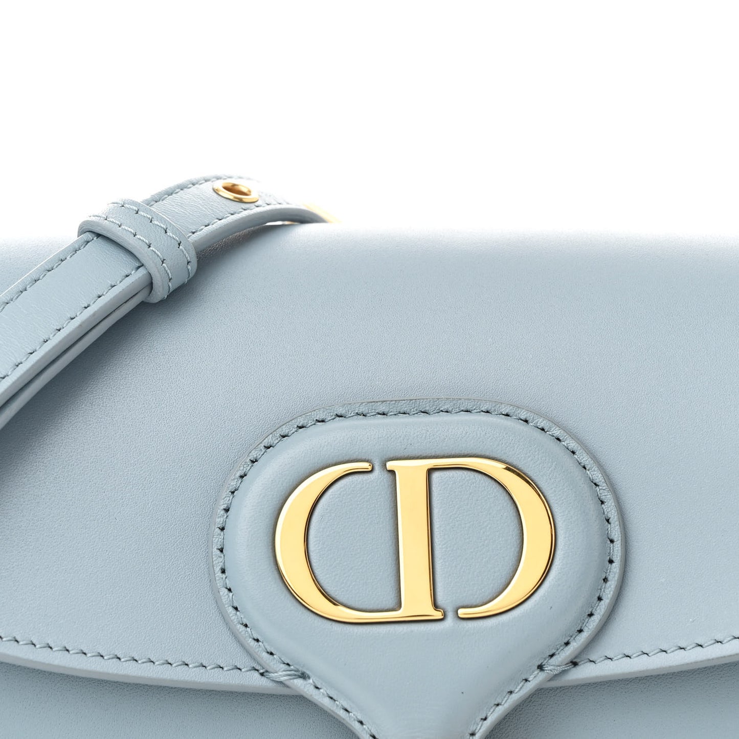 Box Calfskin East West Bobby Bag Horizon Blue
