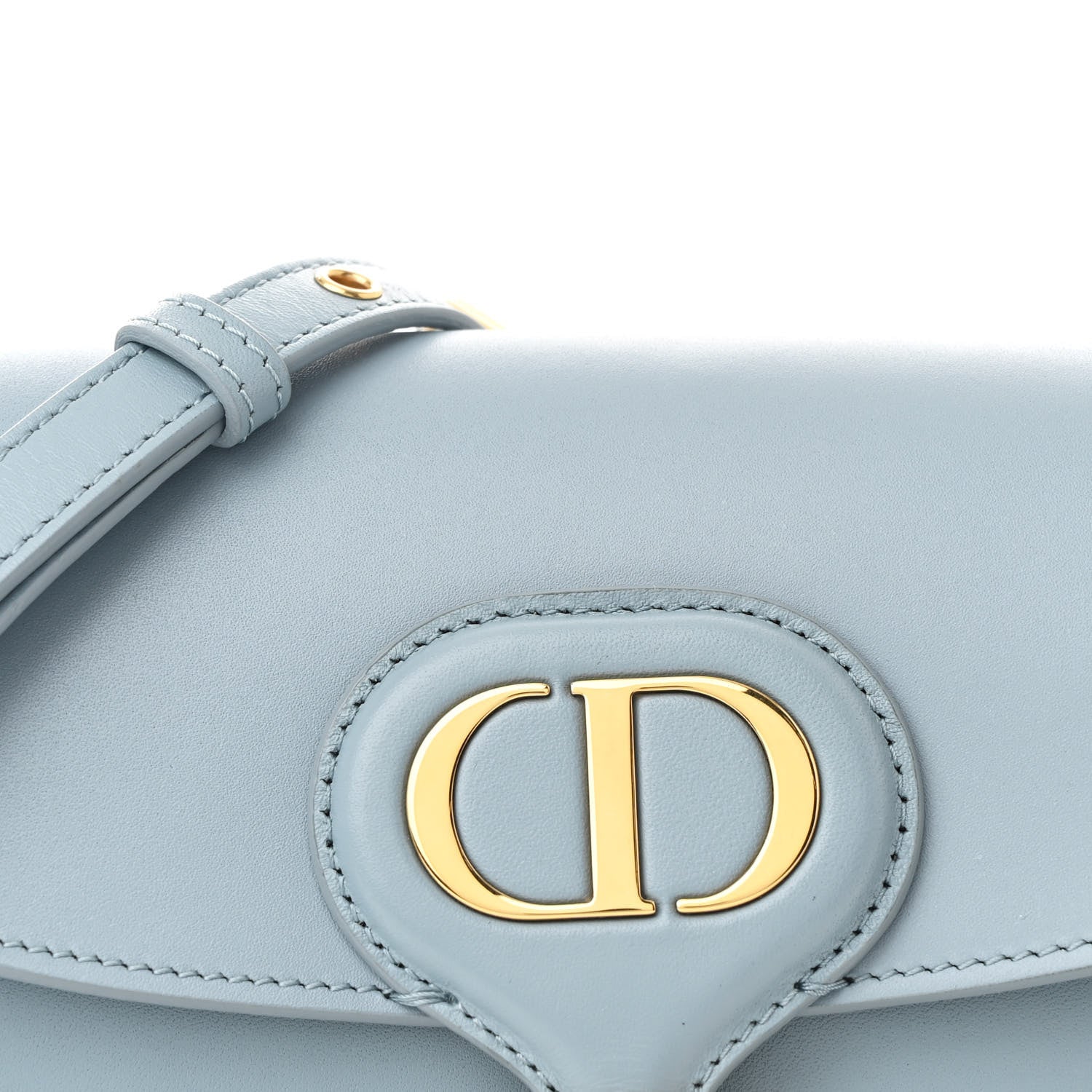 Christian Dior Box Calfskin East West Bobby Bag Horizon Blue 8 of 10