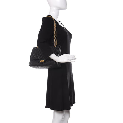 Chanel Aged Calfskin Quilted 2.55 Reissue 227 Flap Black 2 of 10