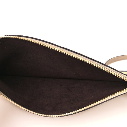 Louis Vuitton Empreinte Monogram Giant Neverfull MM Pochette Cream 4 of 8