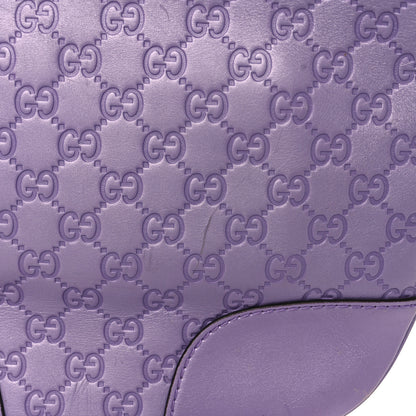 Gucci Metallic Soft Guccissima Small Lovely Heart Messenger Senanque 10 of 11