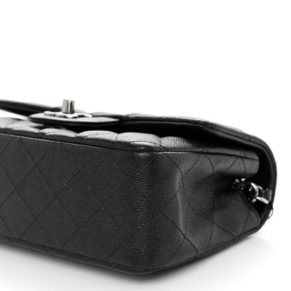 Chanel Iridescent Caviar Quilted Mini Rectangular Flap Black 10 of 10
