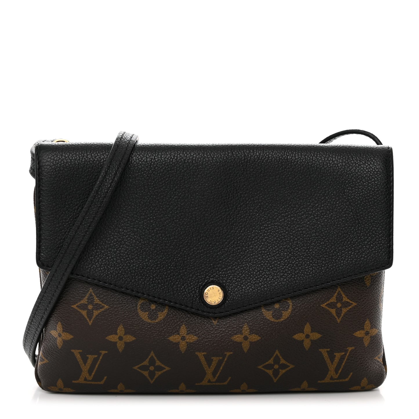 Monogram Twice Pochette Black