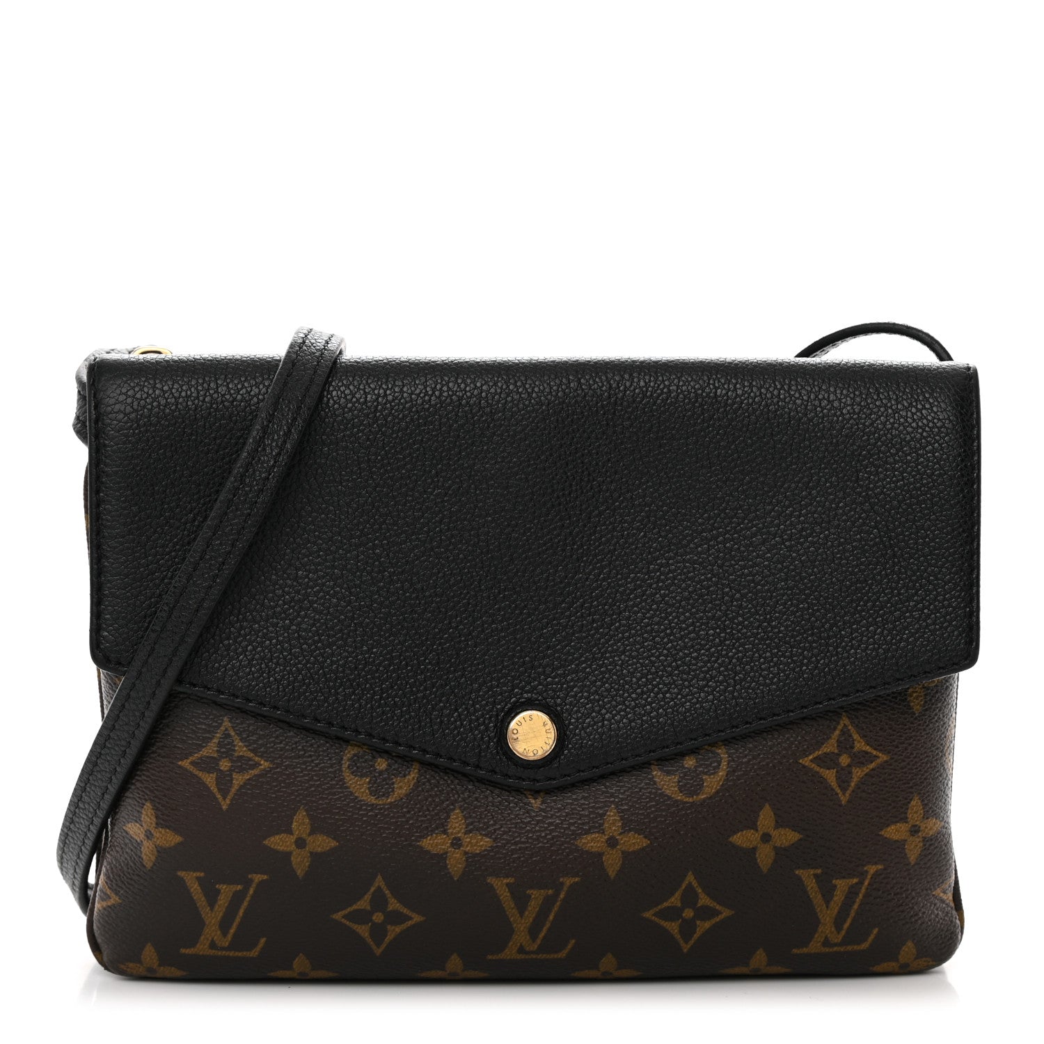 Louis Vuitton Monogram Twice Pochette Black 1 of 16