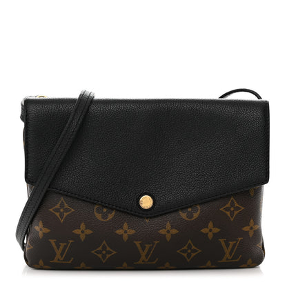 Louis Vuitton Monogram Twice Pochette Black 1 of 16