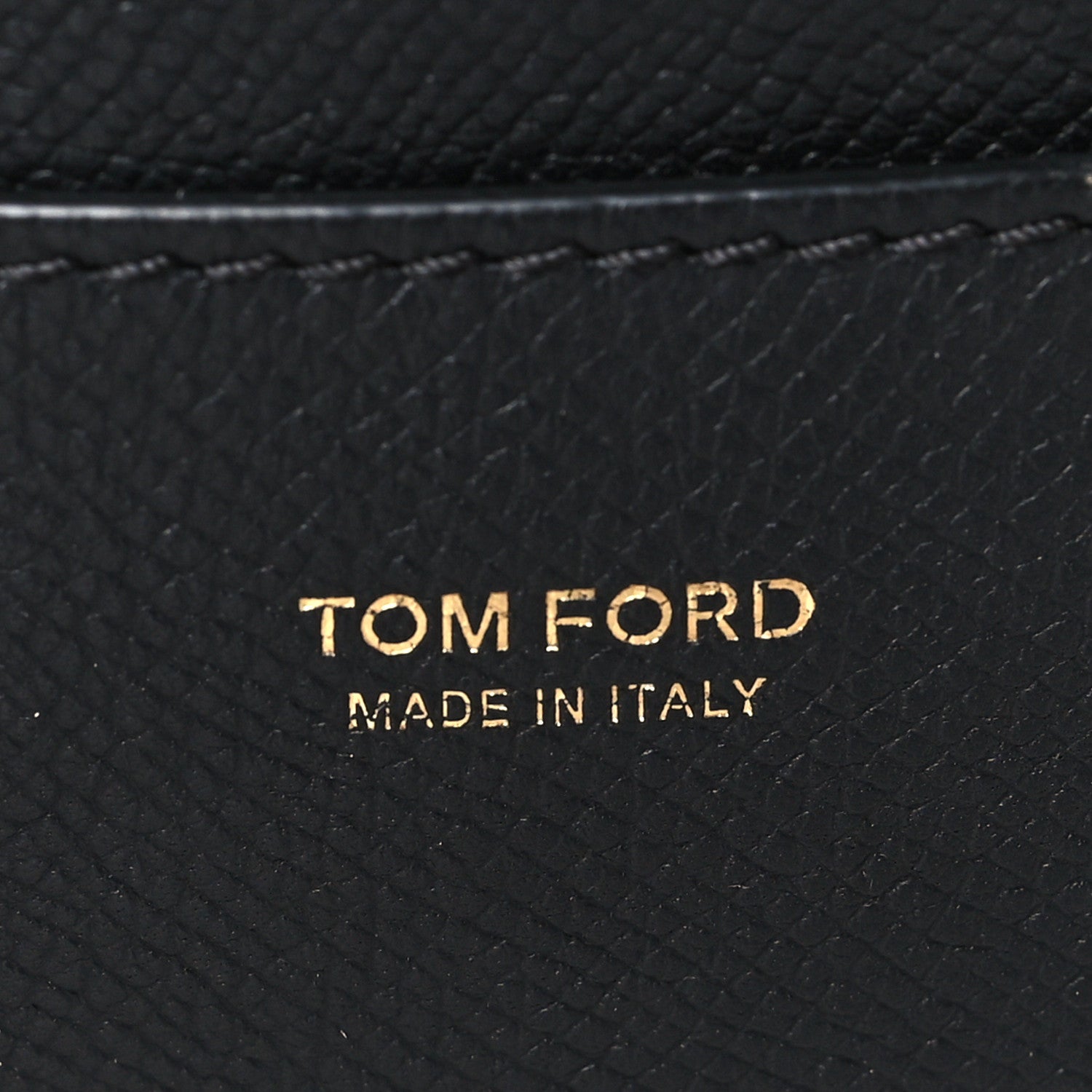 Tom Ford Pebbled Calfskin Medium Jennifer Black 6 of 9