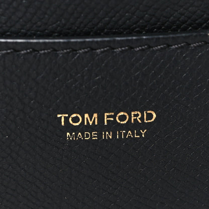Tom Ford Pebbled Calfskin Medium Jennifer Black 6 of 9