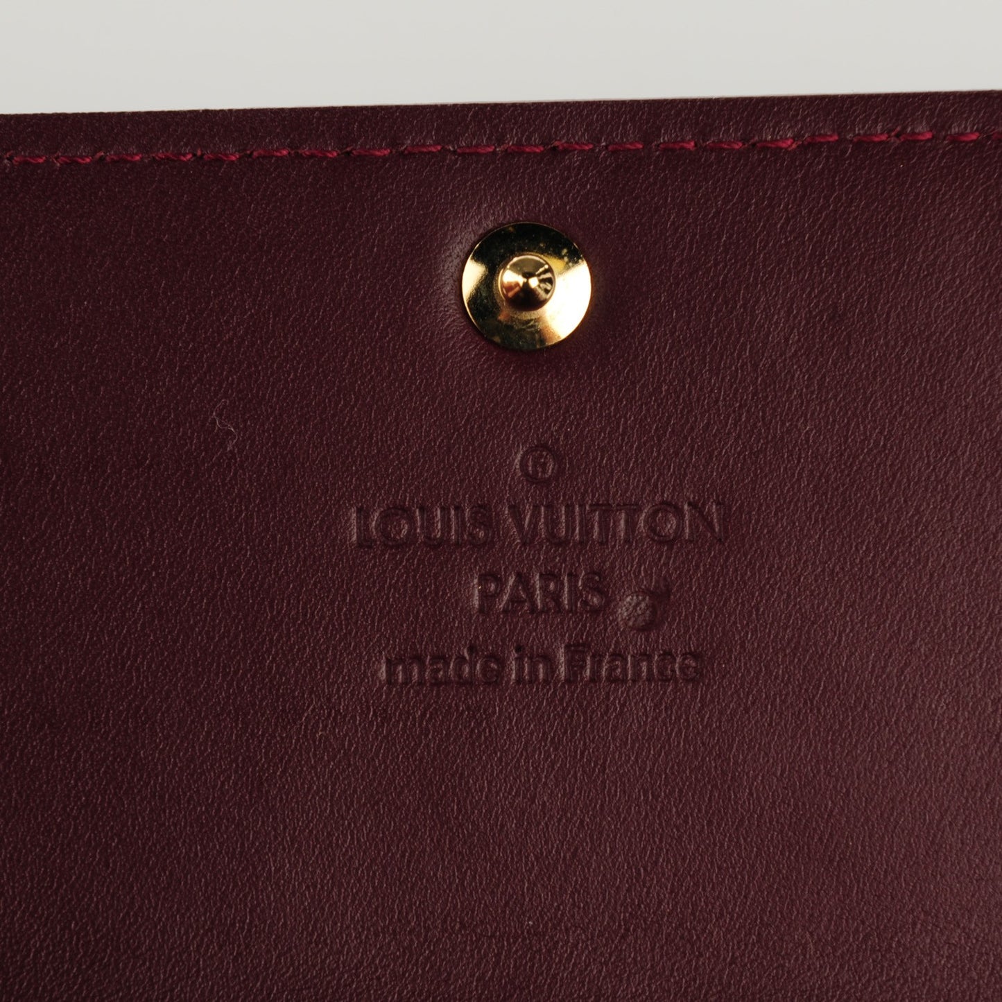 Vernis Sarah Wallet Rouge Fauviste