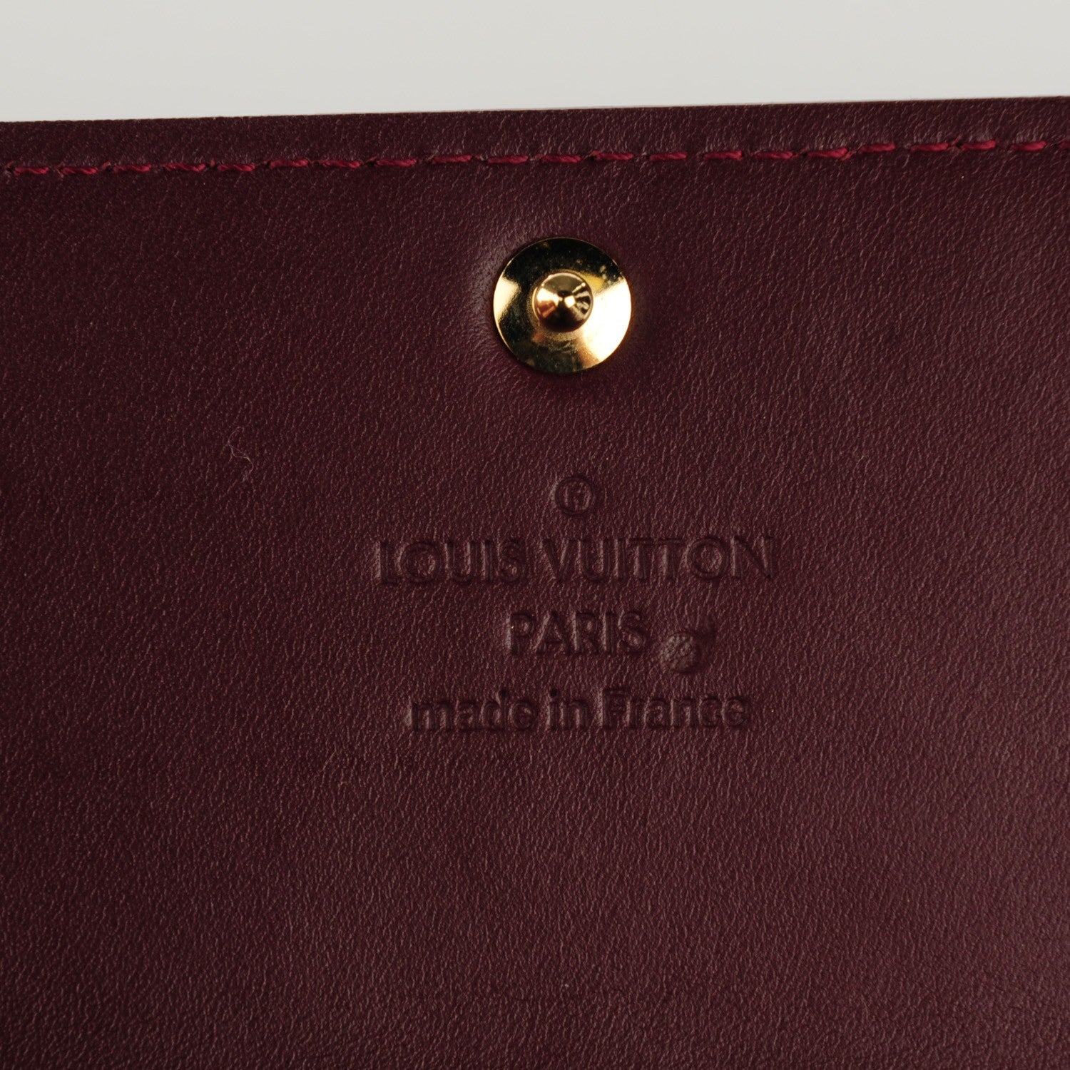 Louis Vuitton Vernis Sarah Wallet Rouge Fauviste 5 of 7